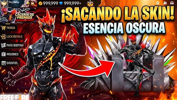Cómo obtener el Conjunto Esencia Oscura en Free Fire: guía de Cacería de Premios 2026
